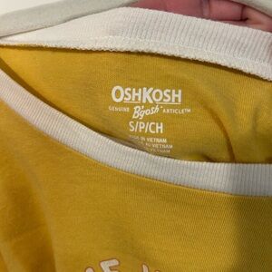 OshKosh Kids Yellow Long Sleeve
